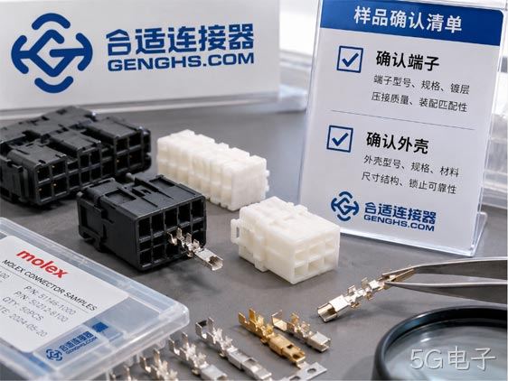 Molex连接器样品采购，为什么要确认端子和外壳？