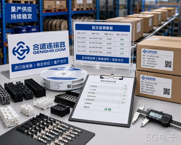 南京5G电子电子的量产阶段供应能力：进口连接器从试产到量产如何稳定交付
