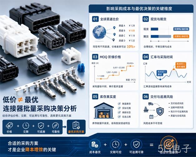 为什么有些连接器型号，客户直接向原厂或代理采购，价格反而不一定最优？