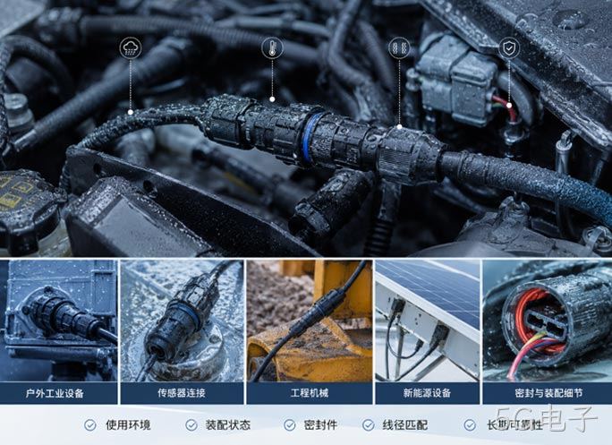 防水连接器采购，为什么不能只看IP等级？